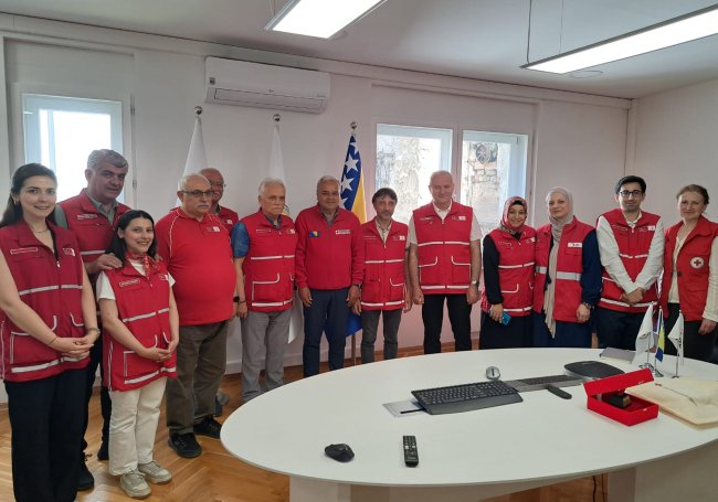 Posjeta delegacije Društva Turskog Crvenog polumjeseca