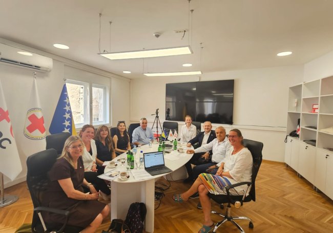 Delegacija Norveškog Crvenog krsta/križa u posjeti Crvenom krstu/križu Bosne i Hercegovine